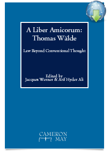 A Liber Amicorum: Thomas Wlde - Law Beyond Conventional Thought
